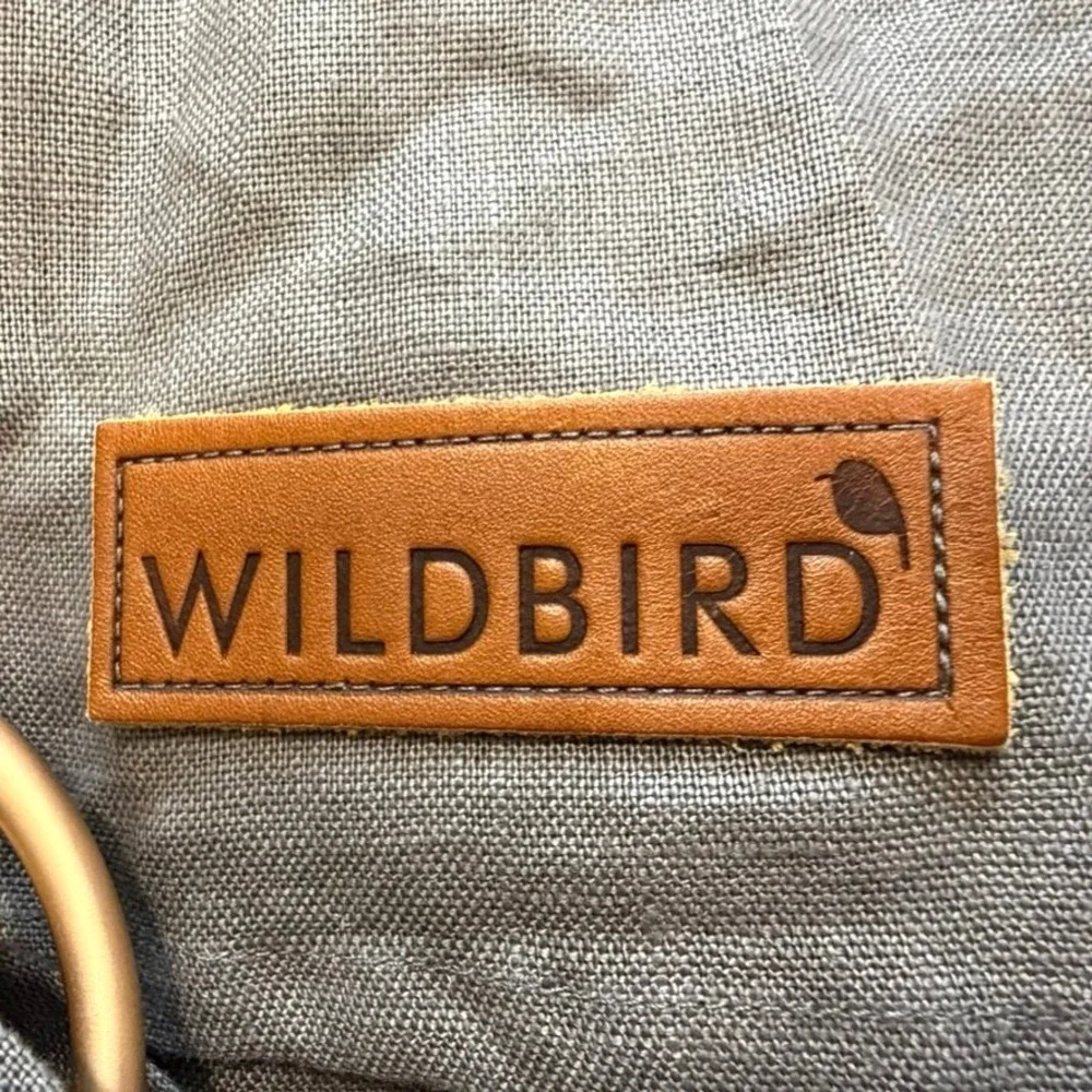 WildBird Chickadee RARE 2017 grey Modal/Linen Ring Sling 74